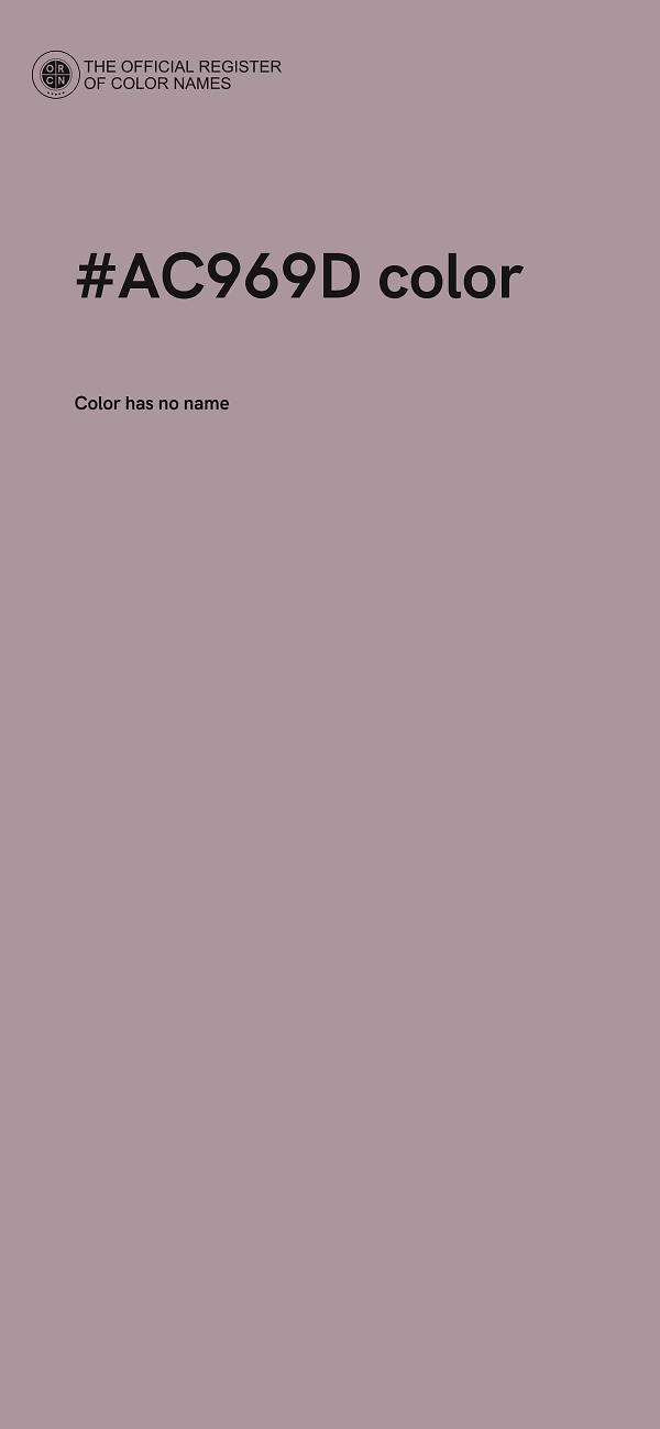 #AC969D color image