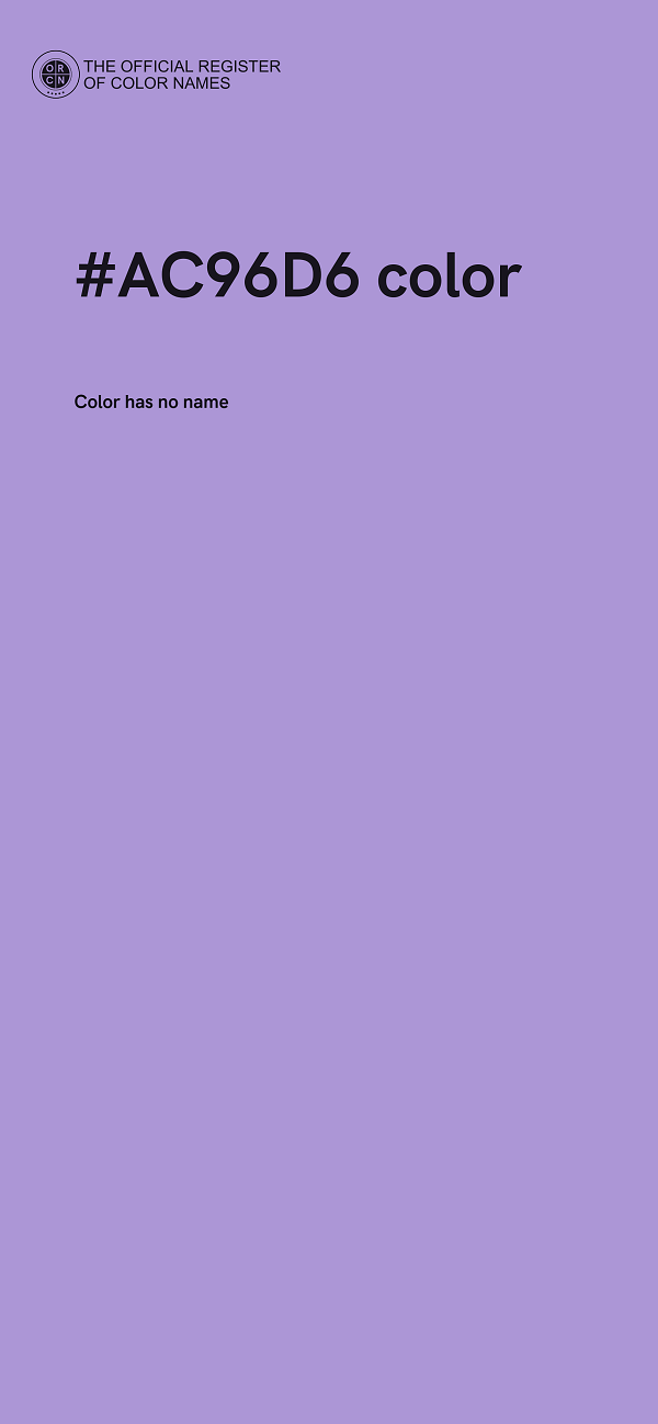 #AC96D6 color image
