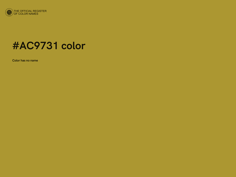 #AC9731 color image