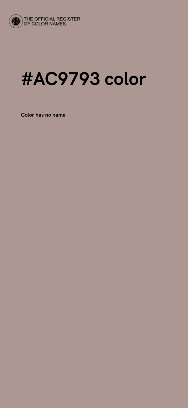 #AC9793 color image