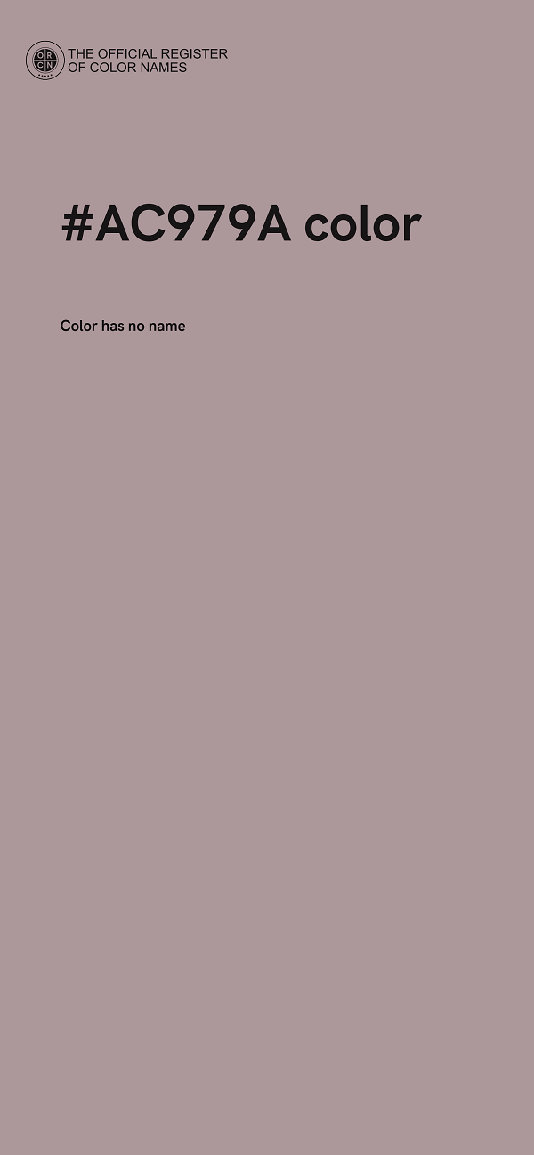 #AC979A color image