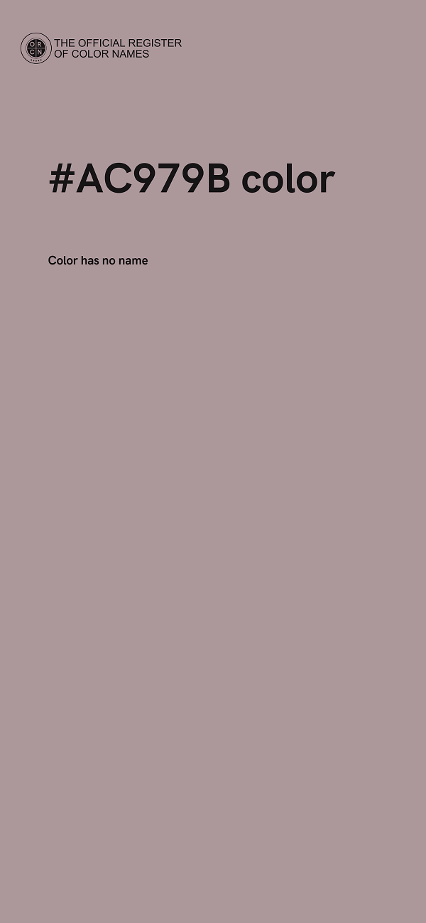 #AC979B color image