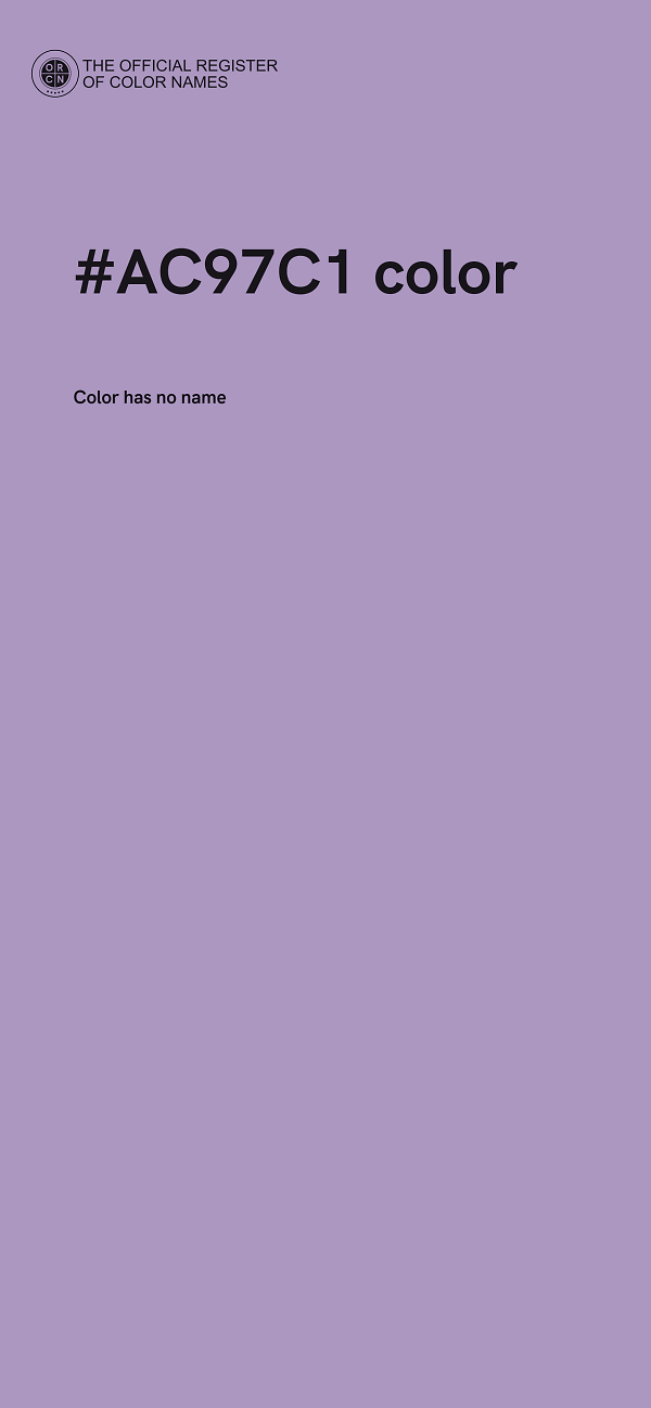 #AC97C1 color image
