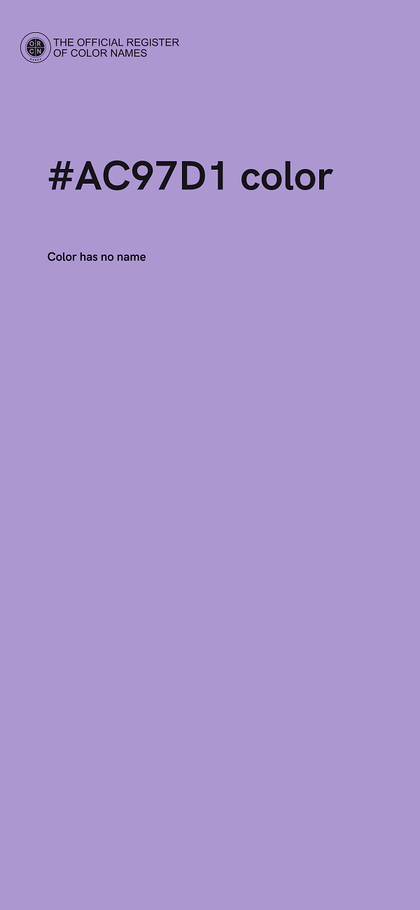 #AC97D1 color image