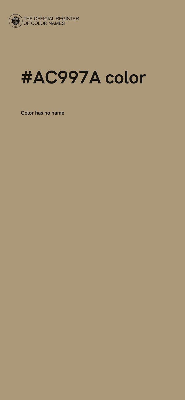#AC997A color image