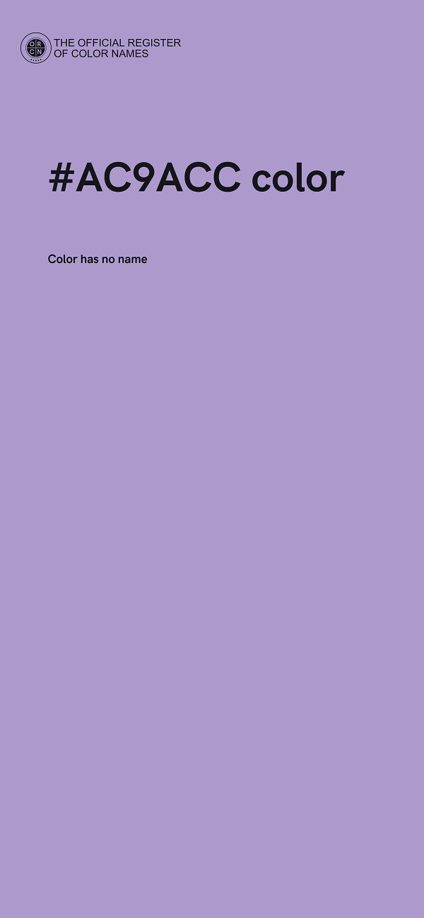 #AC9ACC color image