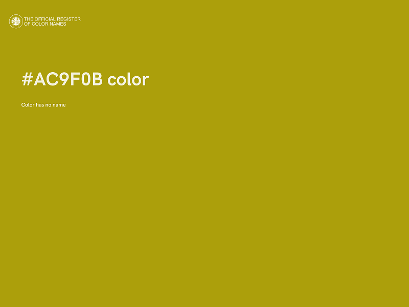 #AC9F0B color image