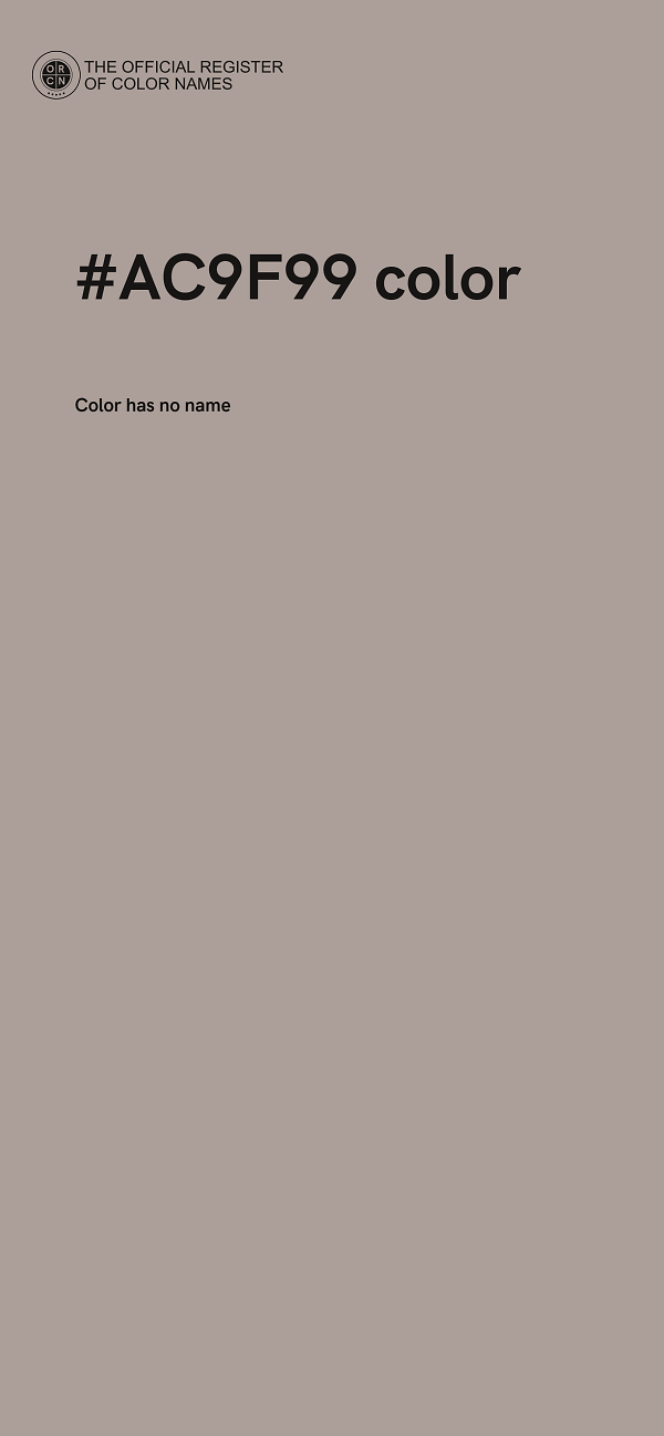 #AC9F99 color image