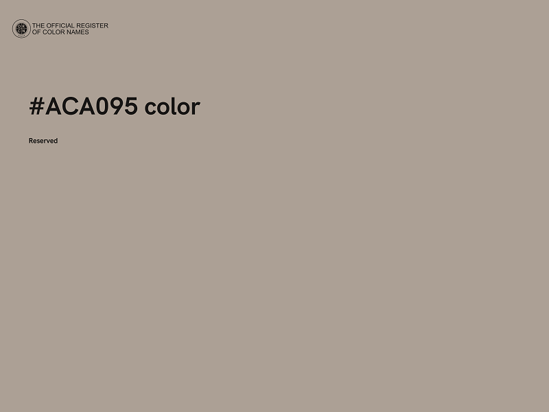 #ACA095 color image