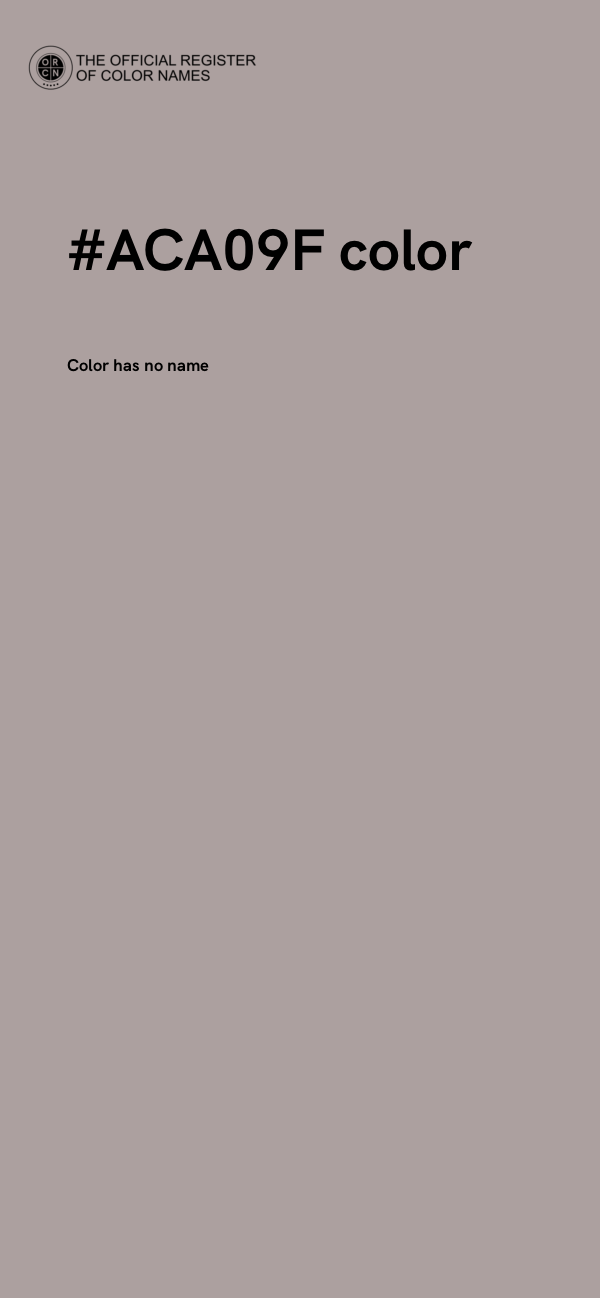 #ACA09F color image