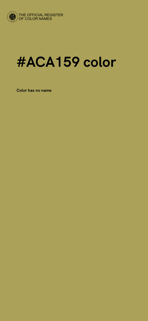 #ACA159 color image