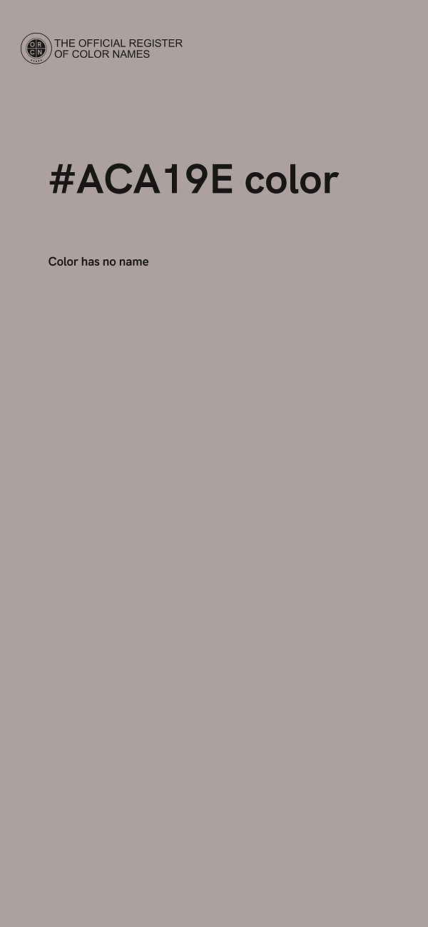 #ACA19E color image