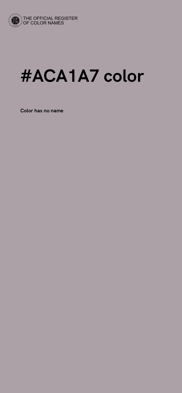 #ACA1A7 color image