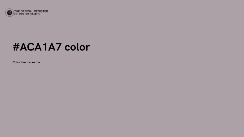 #ACA1A7 color image