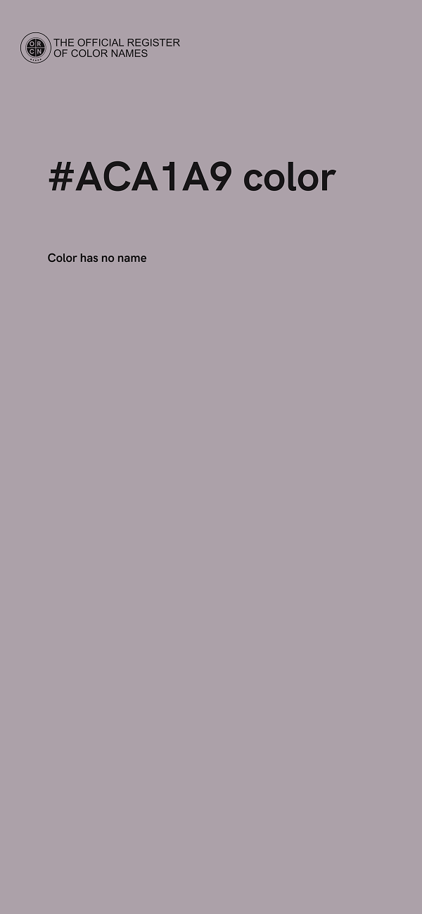 #ACA1A9 color image