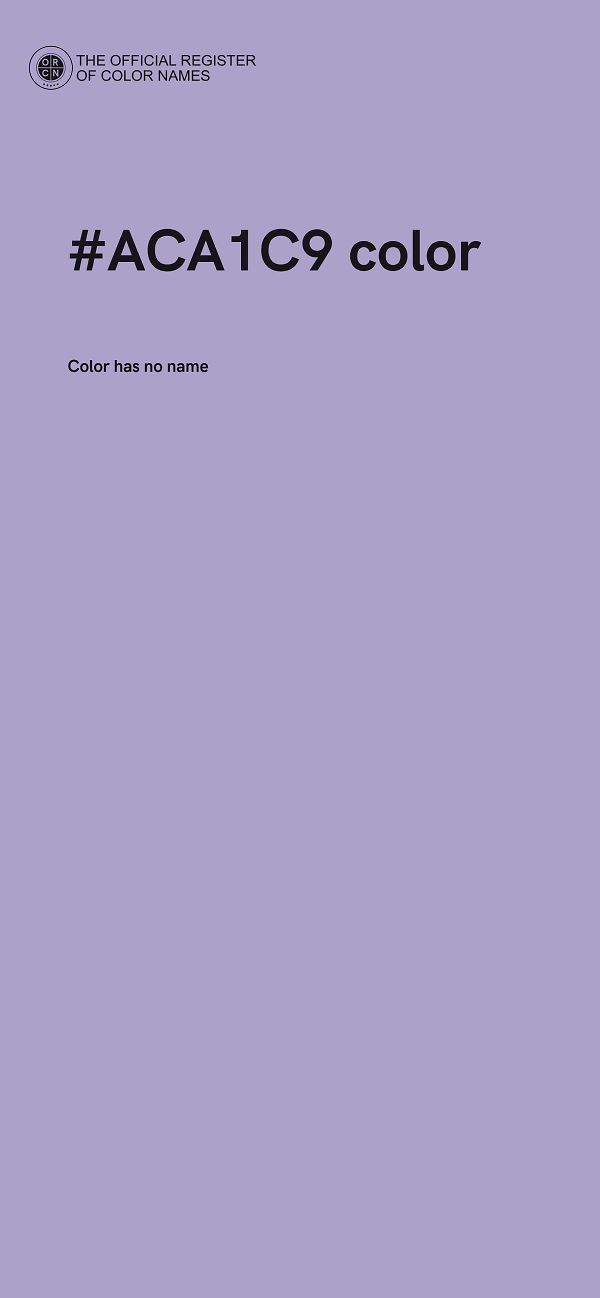 #ACA1C9 color image