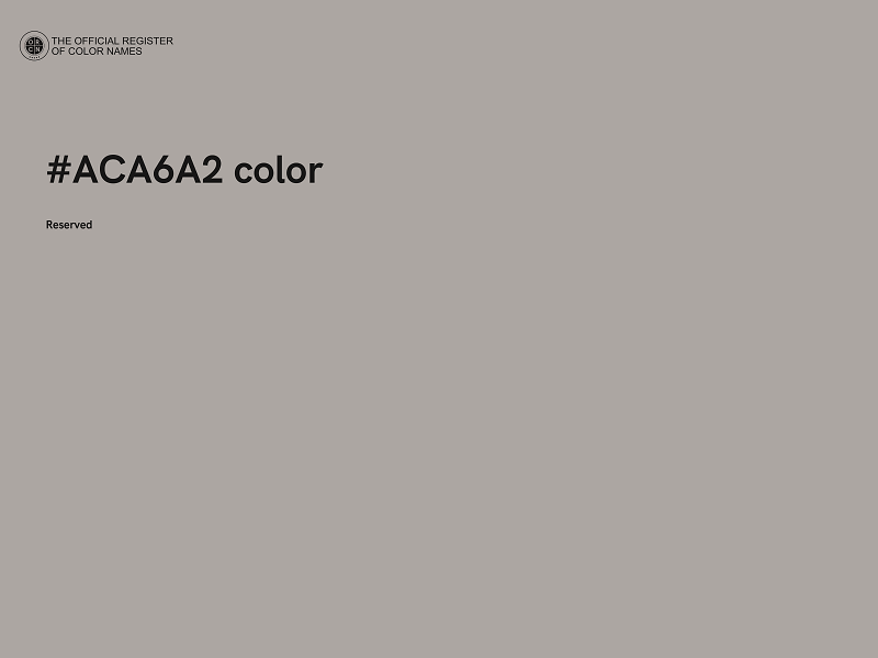 #ACA6A2 color image