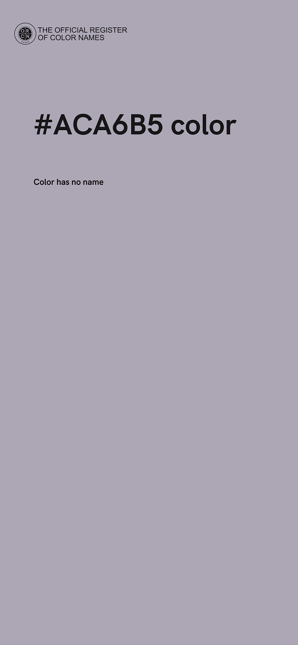 #ACA6B5 color image