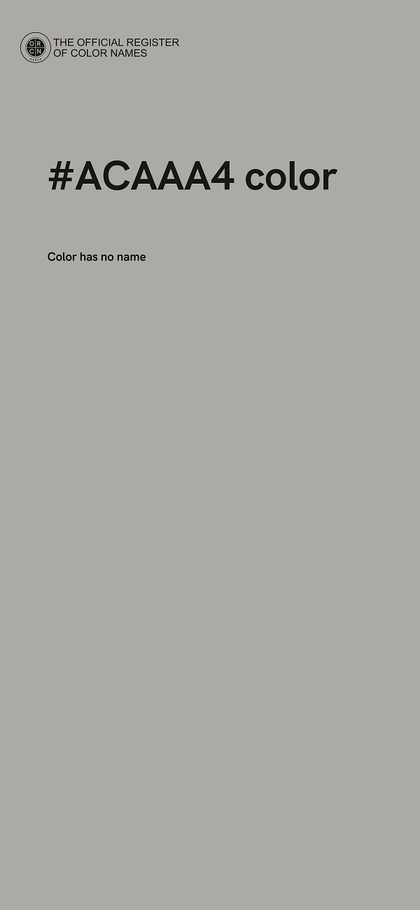 #ACAAA4 color image