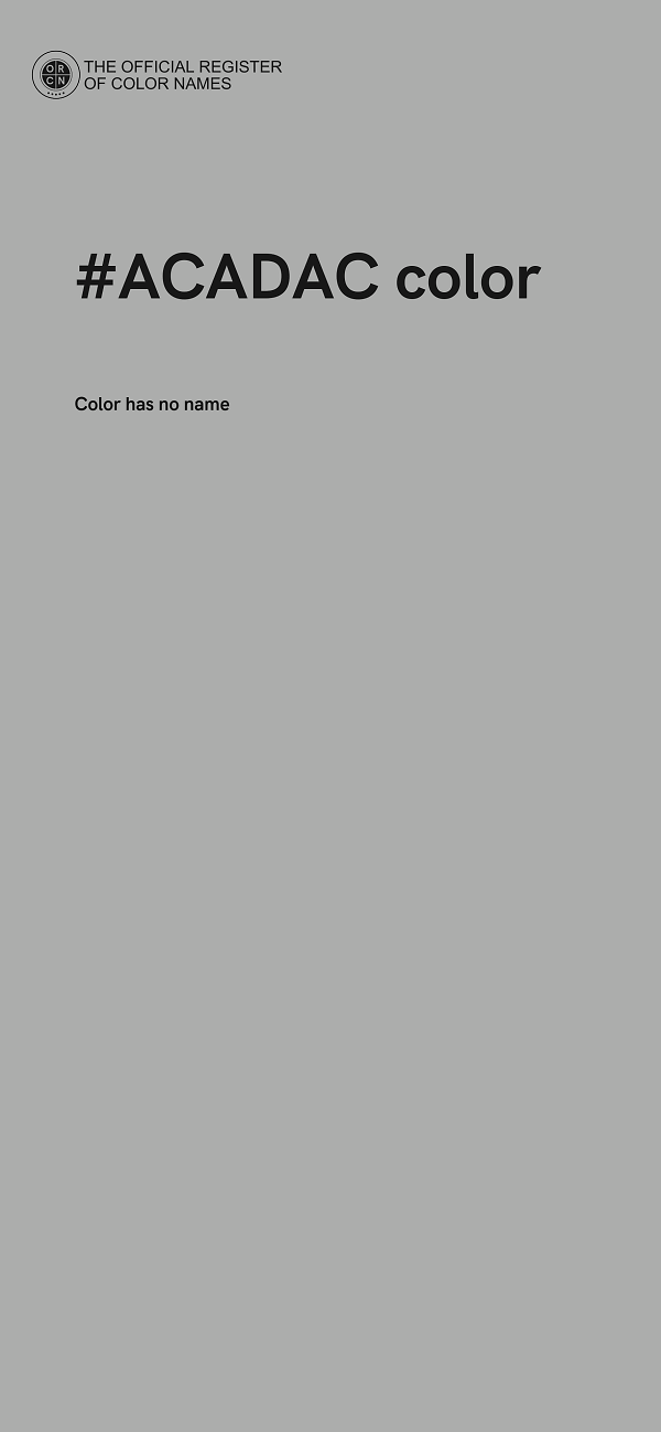 #ACADAC color image