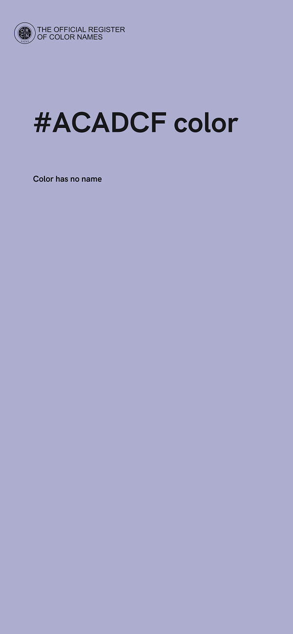 #ACADCF color image