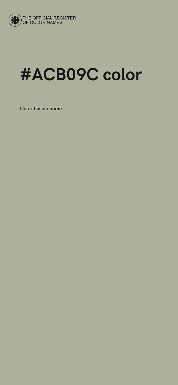 #ACB09C color image