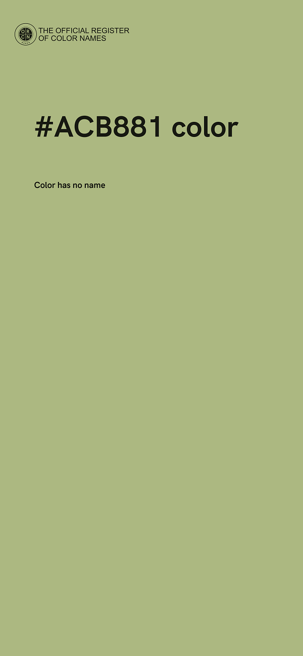 #ACB881 color image