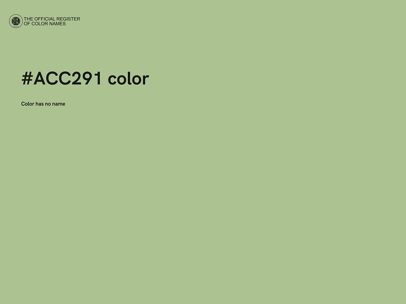 #ACC291 color image