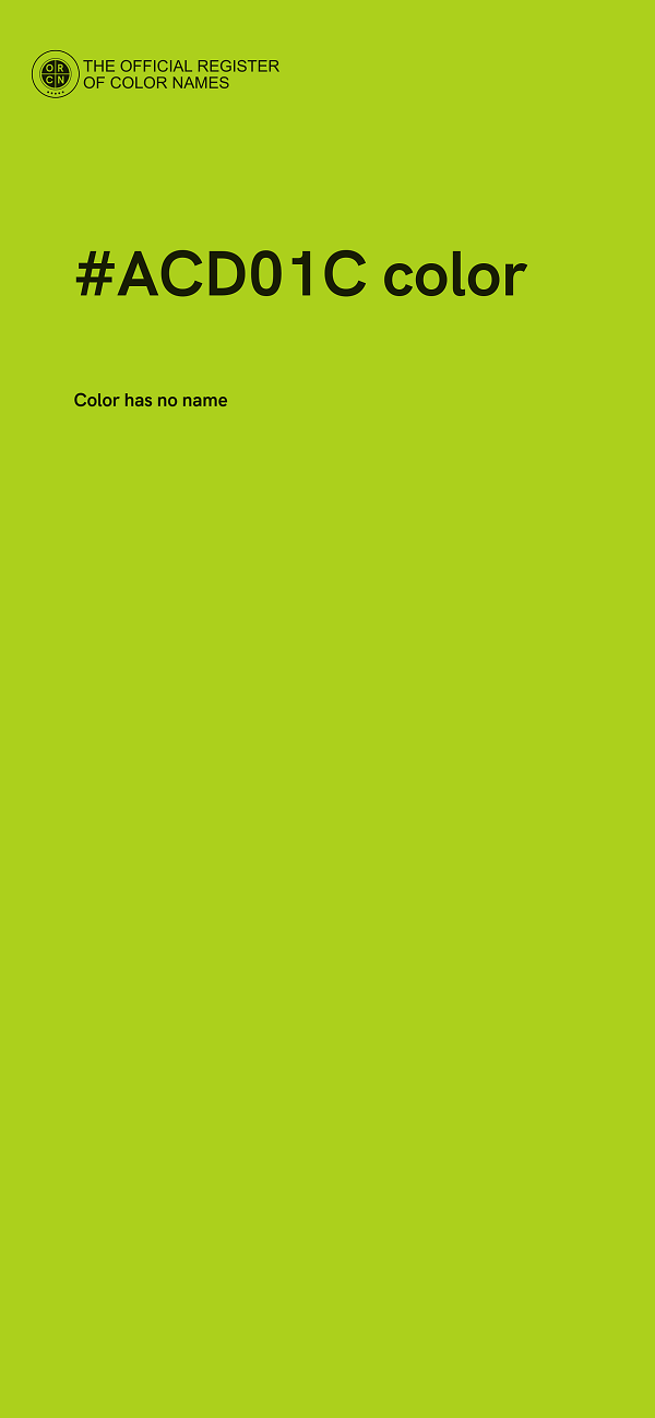 #ACD01C color image