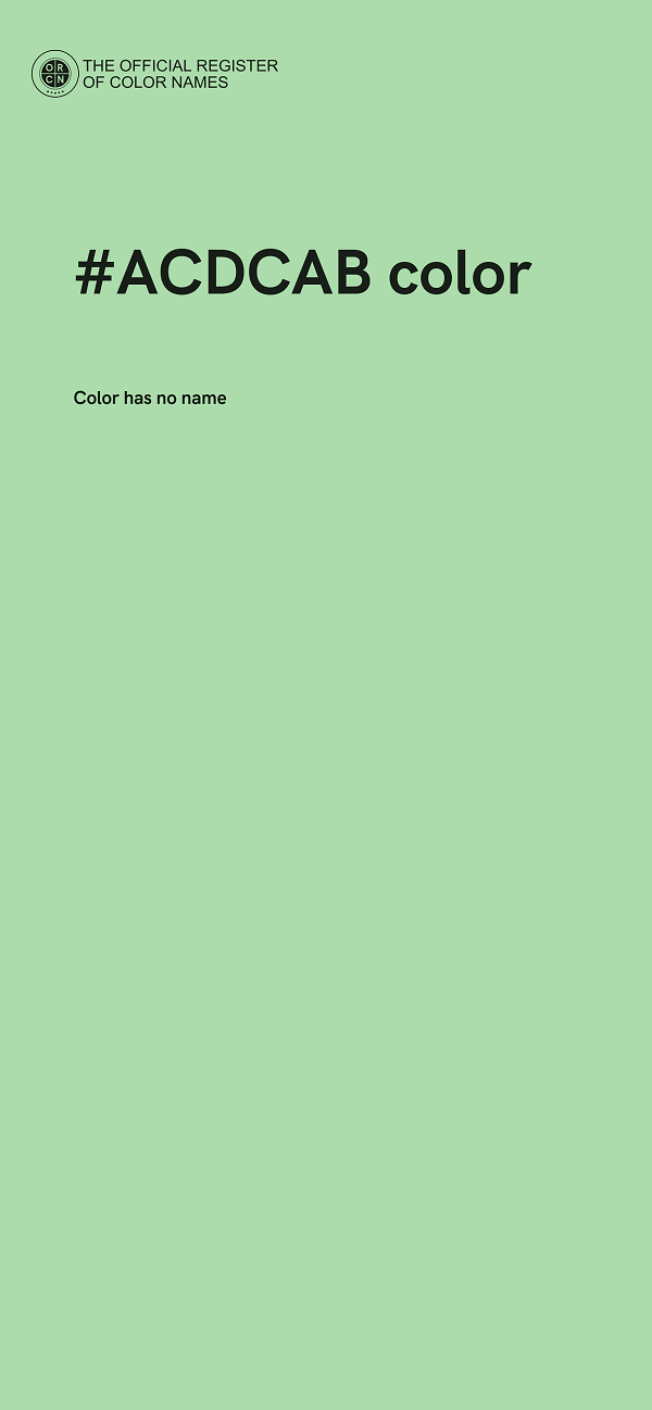 #ACDCAB color image