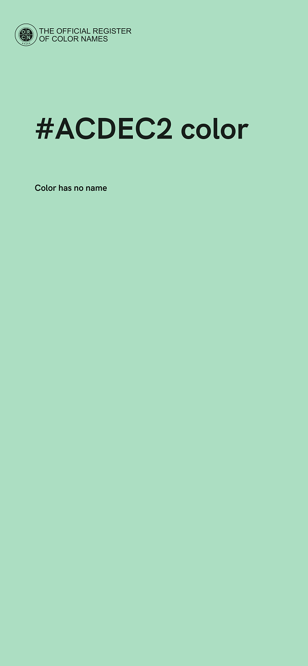 #ACDEC2 color image