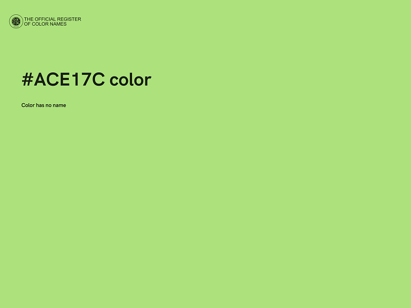 #ACE17C color image