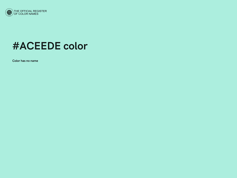 #ACEEDE color image