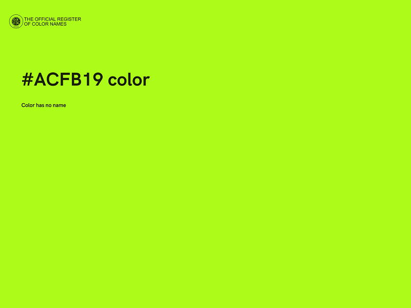 #ACFB19 color image