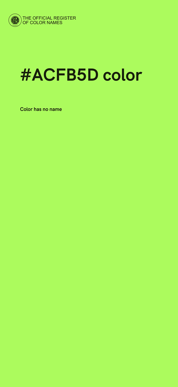 #ACFB5D color image