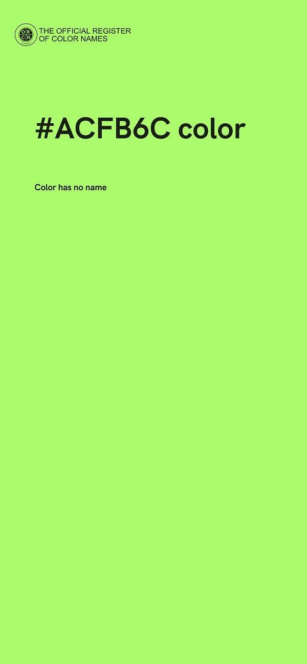 #ACFB6C color image