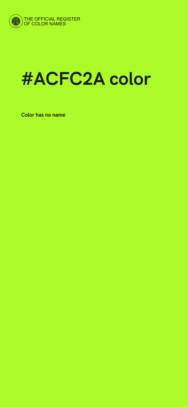 #ACFC2A color image