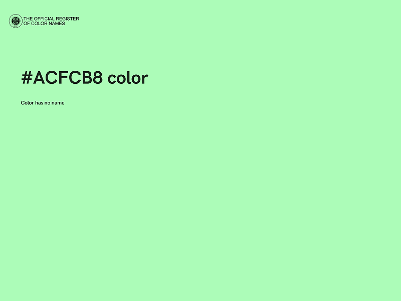 #ACFCB8 color image