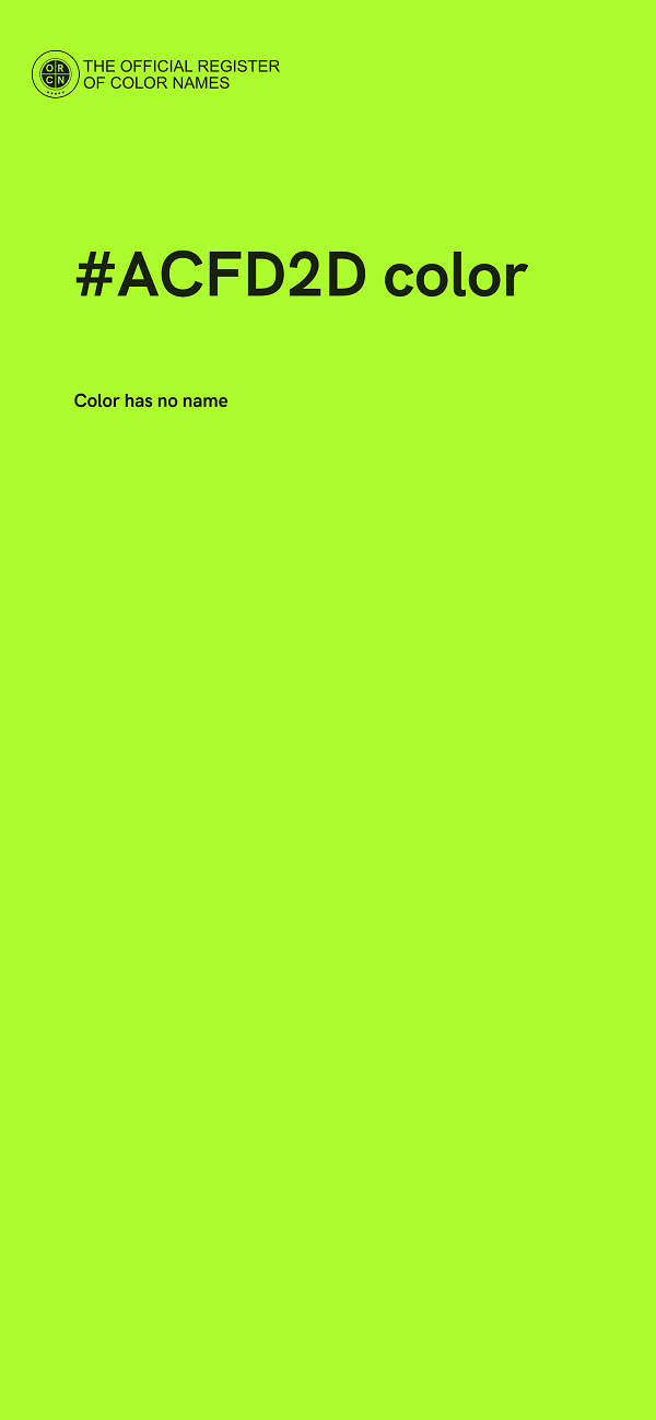#ACFD2D color image