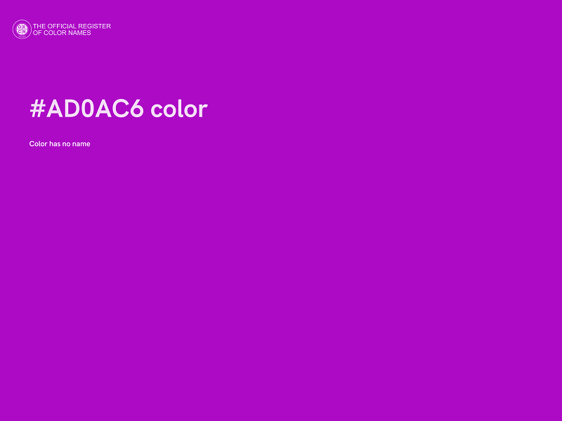 #AD0AC6 color image