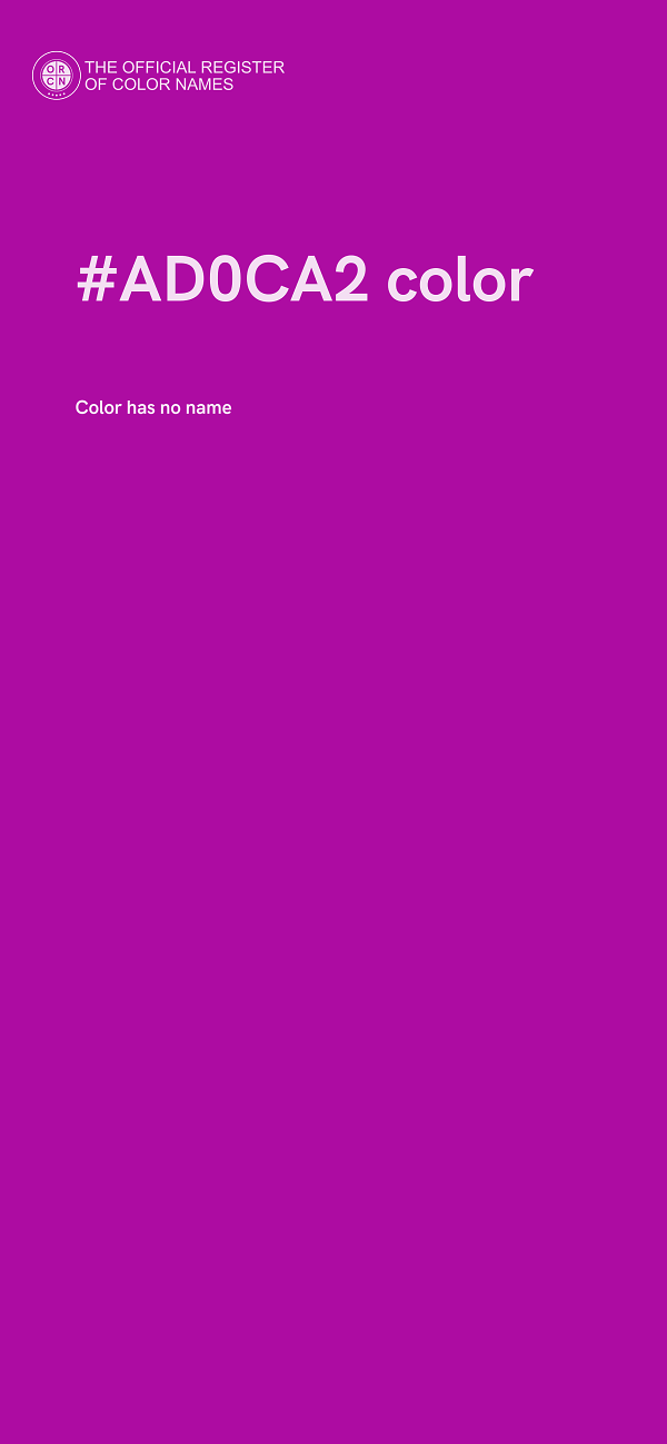 #AD0CA2 color image