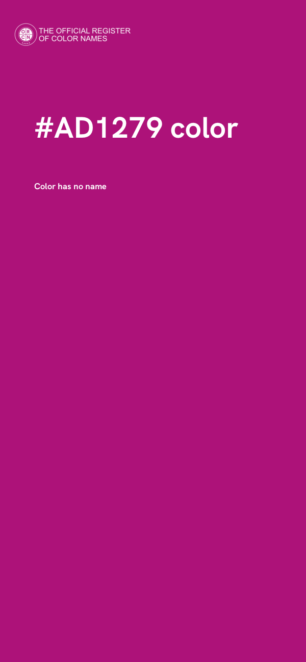 #AD1279 color image