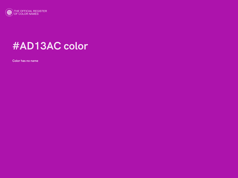 #AD13AC color image