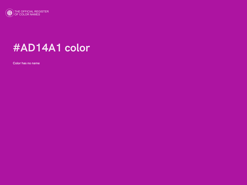 #AD14A1 color image