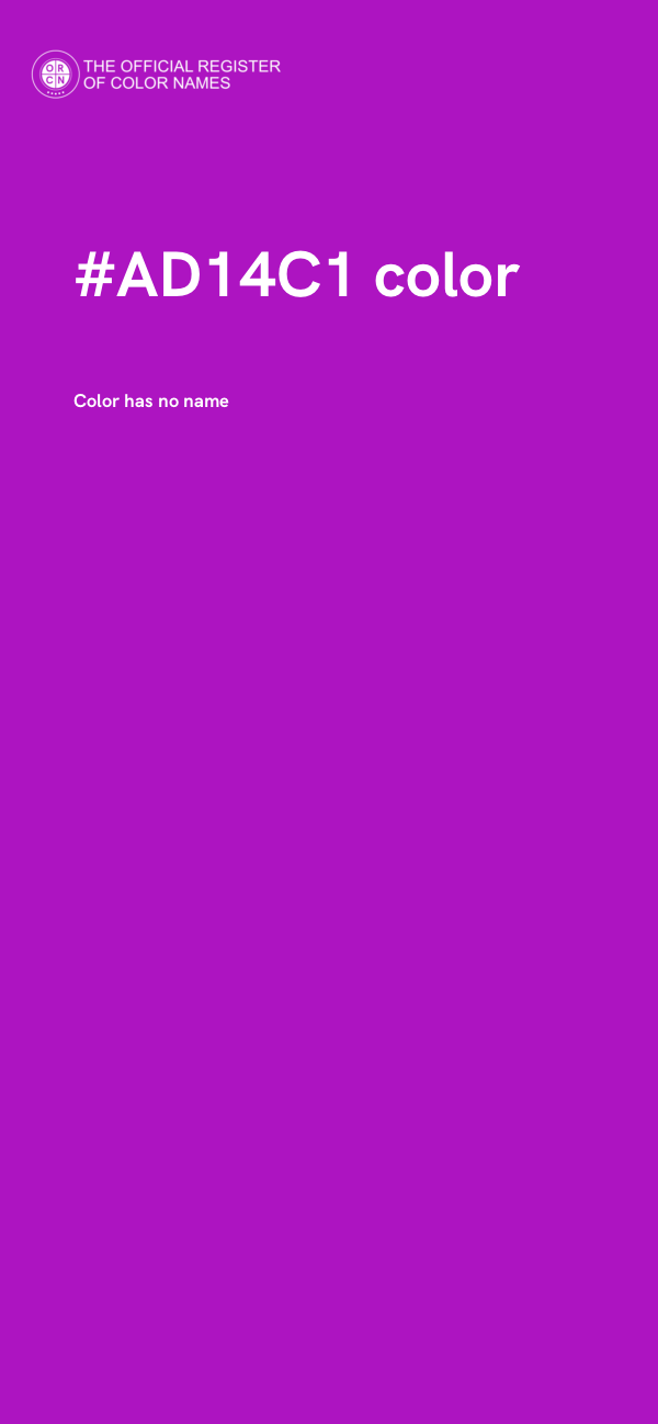 #AD14C1 color image