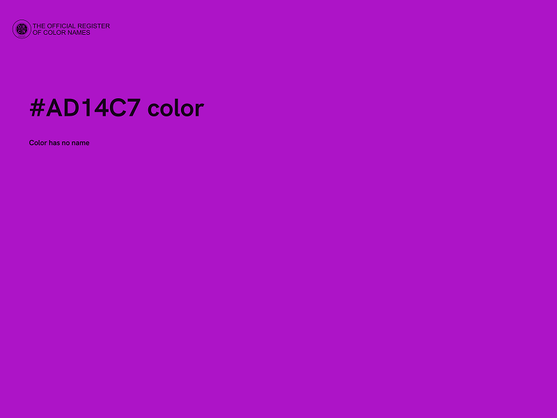 #AD14C7 color image