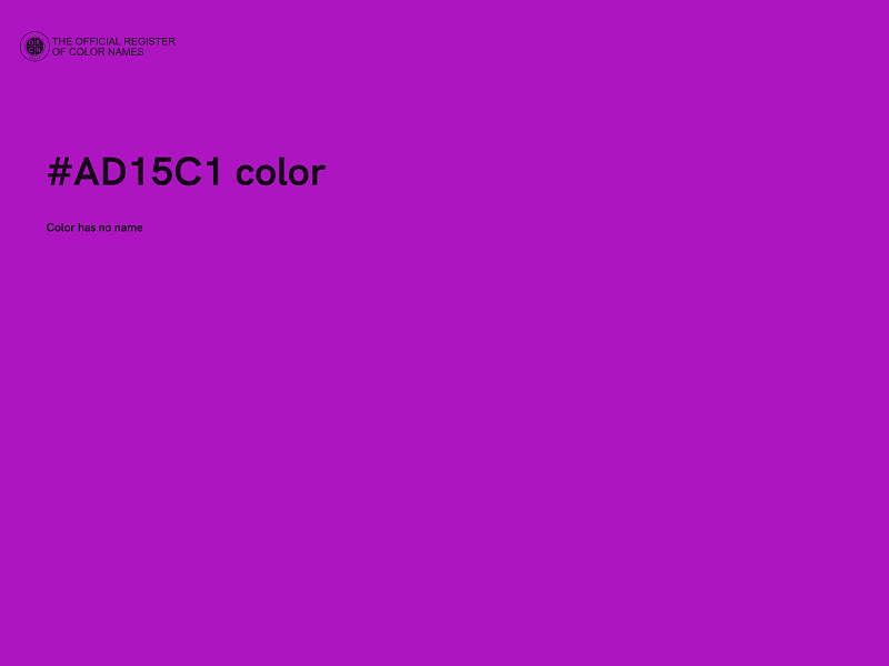 #AD15C1 color image