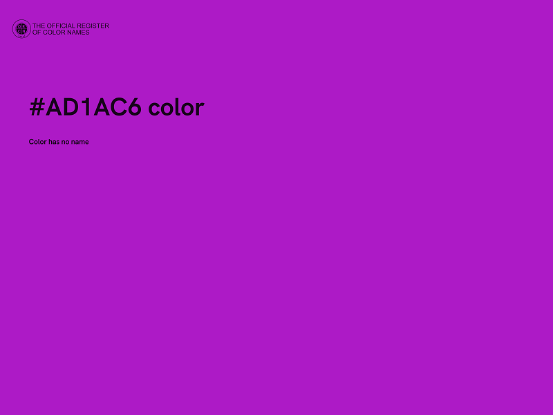 #AD1AC6 color image