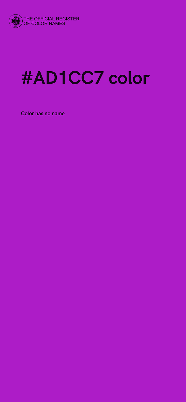 #AD1CC7 color image
