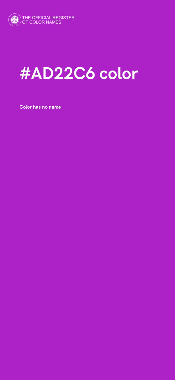 #AD22C6 color image